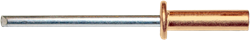 pgb-Europe PGB-FASTENERS | Blindklinknagel DIN 7337A Ø 4,00x10 Cu/St | 500 st 07337AR07004000103
