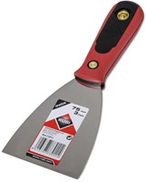 Rubi Roestvrij Stalen Plamuurmes | 75 mm | Kunststof Handgreep - 73911