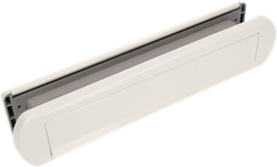 AMI Briefplaat/Tochtklep EP 975 Wit9010 Schachtdele Deurdikte 53/57 Climate Comfort - 400684