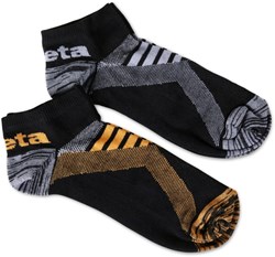 Beta 7431P 39/42 Twee Paar Sneakersokken - 074310102