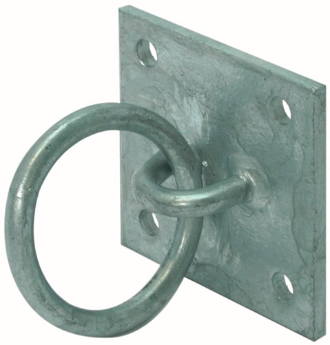 GB aanlegring 65 zwaar 100x100x8 thermisch verzinkt etiket | 25 stuks - GB74466B001