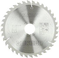 Hikoki Accessoires Hardmetalen Cirkelzaagblad 165X30/20 Z36 Dun Met Flr Tandvorm Voor Accumachines - 752413