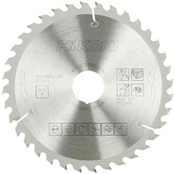 Hikoki Accessoires Hardmetalen Cirkelzaagblad 165X30/20 Z36 Dun Met Flr Tandvorm Voor Accumachines - 752413