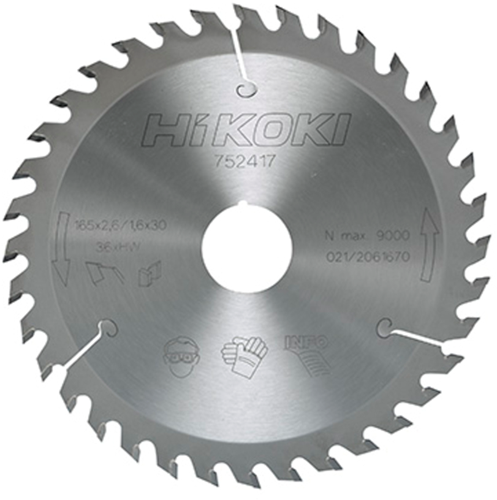 Hikoki Accessoires Hardmetalen Cirkelzaagblad 190X20 Z36 - 752484
