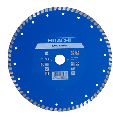 Hikoki Accessoires Diamant Zaagblad 115X22,2X6Mm Type Turbo Vlak - 752821