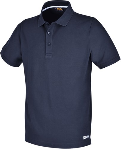 Beta 7552Bl L Drieknoops Poloshirt | Blauw - 075520303