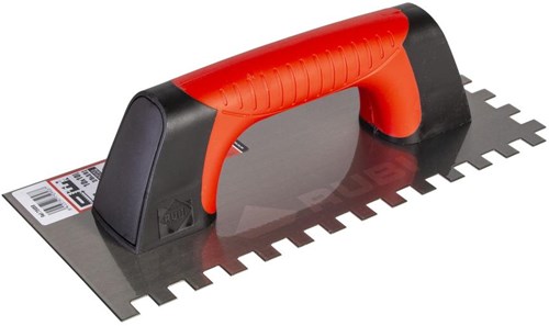 Rubi Lijmspaan Staal | Dichte Rubiflex Greep | 28 cm 10x10 mm - 75958