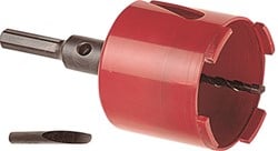 Rotec Dozenboor ECO ø82 mm+ 6-kant adapter en centreerboor - 7640082 - 764.0082