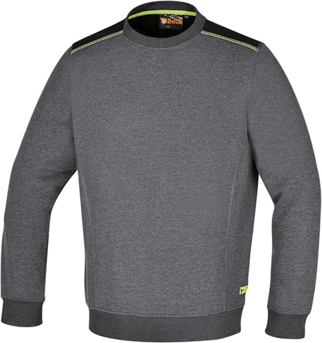 Beta 7642G XXXL Sweater Met Ronde Hals | Grijs - 076420006