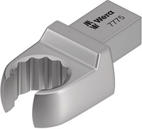 Wera 7775 insteek-ringsleutels, open, 9 x 12 mm, 17 mm - 1 stuk(s) - 05078655001