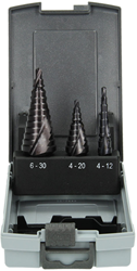 Hikoki Accessoires Trapboor Set HSS Tialn 3-Stuks D.4-12 / 4-20 / 6-30Mm 780104