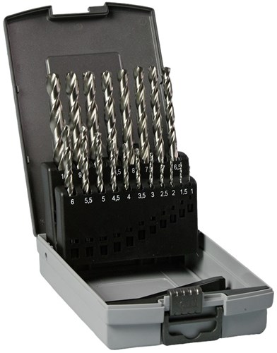 Hikoki Accessoires 19 Delige Cassette Hss-G Din 338 Boren - 780460