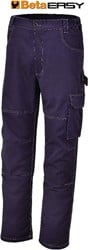 Beta BetaWORK Werkbroek, T/C twill, 245 g/m2, blauw 7840BL XXXL - 078400106
