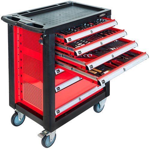 Airpress 7 laden gereedschapwagen 250-delig - 79155