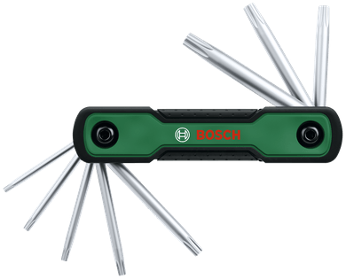 Bosch Groen Torx-Sleutelset | 8-in-1 | Opvouwbare - 1600A039L8-3