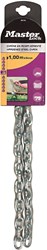 Masterlock Ketting, staal met vinyl, 6mm, 1m - 8011EURD