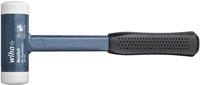 Wiha Kunststof hamer terugslagloos | zeer hard | met holle metalen steel | rond-slagkop | 30 mm | 115 mm - 39017 - 39017