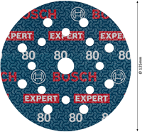 Bosch Accessoires Schuurschijf O780 | 125 mm | G80 - 2608902417-2
