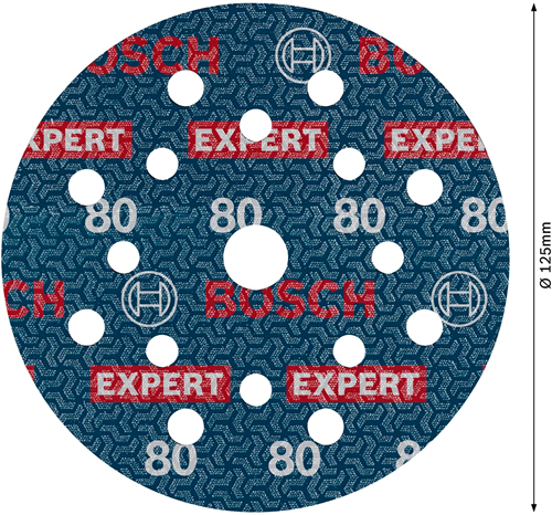 Bosch Accessoires Schuurschijf O780 | 125 mm | G80 - 2608902417-2