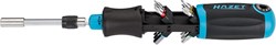 HAZET Bit ratelschroevendraaier | 0,5?x?4 | 1,2?x?6,5 | PH1 | PH2 | PZ1 | PZ2 | 4 – 6 | T15 – T25 | 13-delig - 810R-3