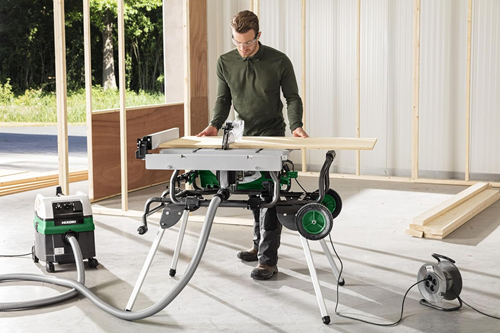 Hikoki C10RJWAZ 1500W Tafelzaagmachine (Zaagtafel) 254mm op uitklapbaar onderstel - C10RJWAZ-3