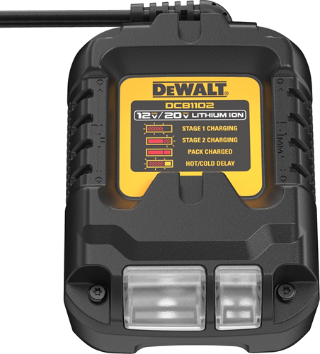 DeWalt Accessoires DCB1102E2-QW 18V XR POWERSTACK kit: DCB1102 lader | 2x 1.7Ah Compact POWERSTACK accu - DCB1102E2-QW-3