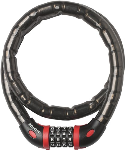 Masterlock Spiraalkabelslot, 1,0m x 18mm - 8226EURDPRO