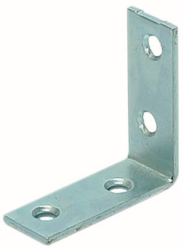 GB stoelhoek 40x15x2.0 verzinkt etiket | 1 stuk - 17235040