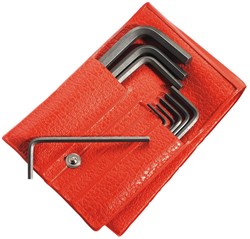 Facom jl sets inbussleutels 6-kant, in etui, inch maten - 82H.JU7
