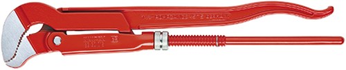 Knipex Pijptang S-vormig rood poedergecoat 245 mm - 8330005