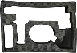 Makita Accessoires Kofferinzet/inlay aluminium koffer zilver boven - 837444-9