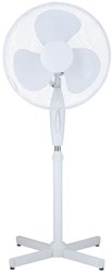 KÜKEN Vloerventilator | Wit | Verstelbaar | 45W | 230V - 31515