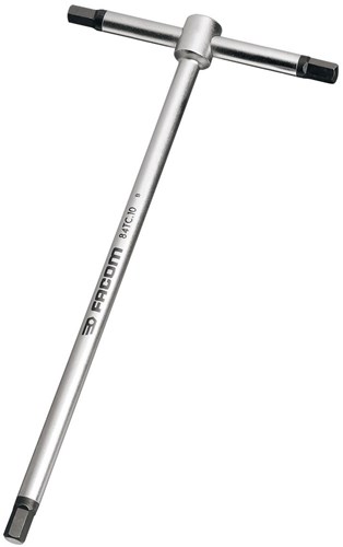 Facom inbussleutels 6 kant, t-vorm 2,5mm - 84TC.2.5