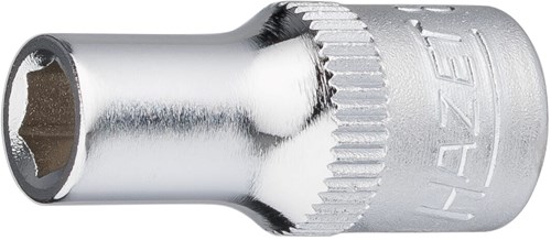 HAZET Dopsleutel 850-5 · 1/4 inch (6,3 mm) vierkant hol · Buiten-zeskant-tractieprofiel · SW 5 mm