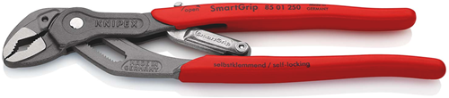 Knipex SmartGrip® Waterpomptang | 250 mm Lengte | Automatische Instelling | Anti-Slip | Kunststof Bekleed - 85 01 250 SB