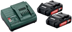 Metabo Basis-set 2 X 2.0 Ah Li-Power + Lader SC 30 - 685161000