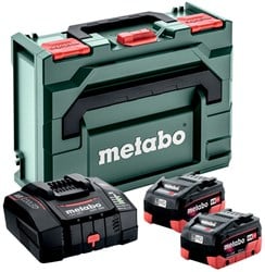 Metabo Accessoires BASIC-SET 2 X LIHD 8,0 AH ASC 290 + METABOX 145 - 685303000