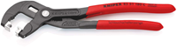 Knipex Slangklemtang Voor Klik-Klemmen | 180 mm Lengte | Anti-Slip | Kunststof Bekleed | Grijs Geatramenteerd - 85 51 180 C SB-2