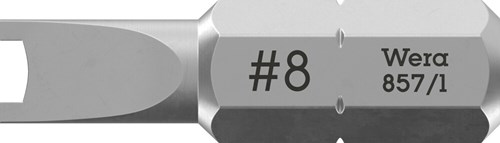 Wera 857/1 Z Vorkbit - Snake-eye, # 8 x 25 mm - 1 stuk(s) - 05057152001