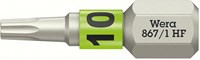 Wera 867/1 TORX® HF bits met vasthoudfunctie, TX 10 x 25 mm - 05066140001