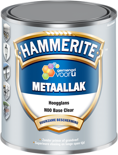Hammerite Metaallak Hoogglans | Clear | N00 | 0,94L - 5085452