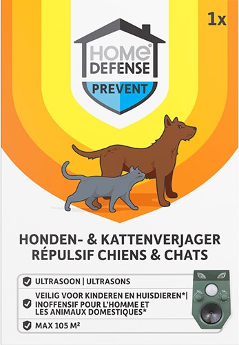 Home Defense® Hondenverjager en Kattenverjager Ultrasoon 105m² - 7202110049