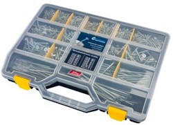 Proftec Assortimentskoffer Groot Spaanplaatschroeven Vz Pk +Snijpunt Torx TX20 (+Bit) - 8900.01.00110