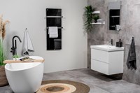 Eurom Sani 1000 Black | Badkamerverwarming | Smart App bediening | Infrarood | Zwart | 1000 W - 350470-3
