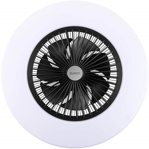Eurom Ceiling fan LRC Black | Lamp en ventilator in 1 | ø 58 cm | 385298 385298-2