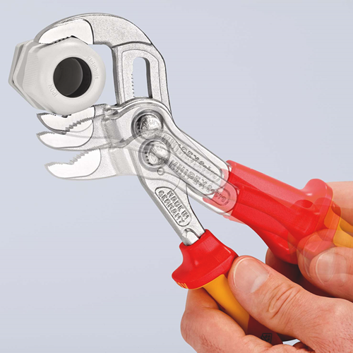 Knipex Cobra® VDE Hightech-Waterpomptang | 250 mm Lengte | Geïsoleerd | Meer-Componentengrepen - 87 26 250 SB-3