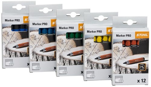 Stihl Markeerkrijt 12 stuks geel - 8811503