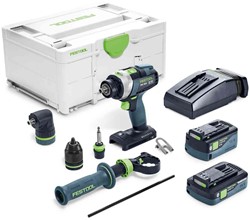 Festool TPC 18/4 5,2/4,0 I-Set Accu-schroefboormachine | QUADRIVE - 577247