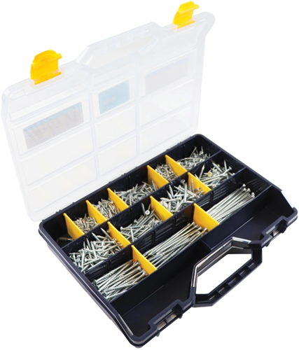Proftec Assortimentskoffer Groot Spaanplaatschroeven Vz Pk +Snijpunt Torx TX20 (+Bit) - 8900.01.00110-2