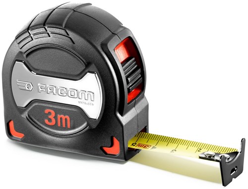 Facom meetlinten met grip-behuizing 3m - 897A.319PB
